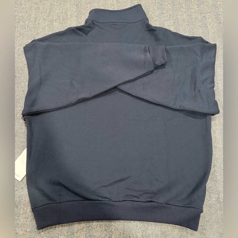 Alo Accolade 1/4 Zip Pullover | size: XS | navy | unisex - Picture 6 of 6